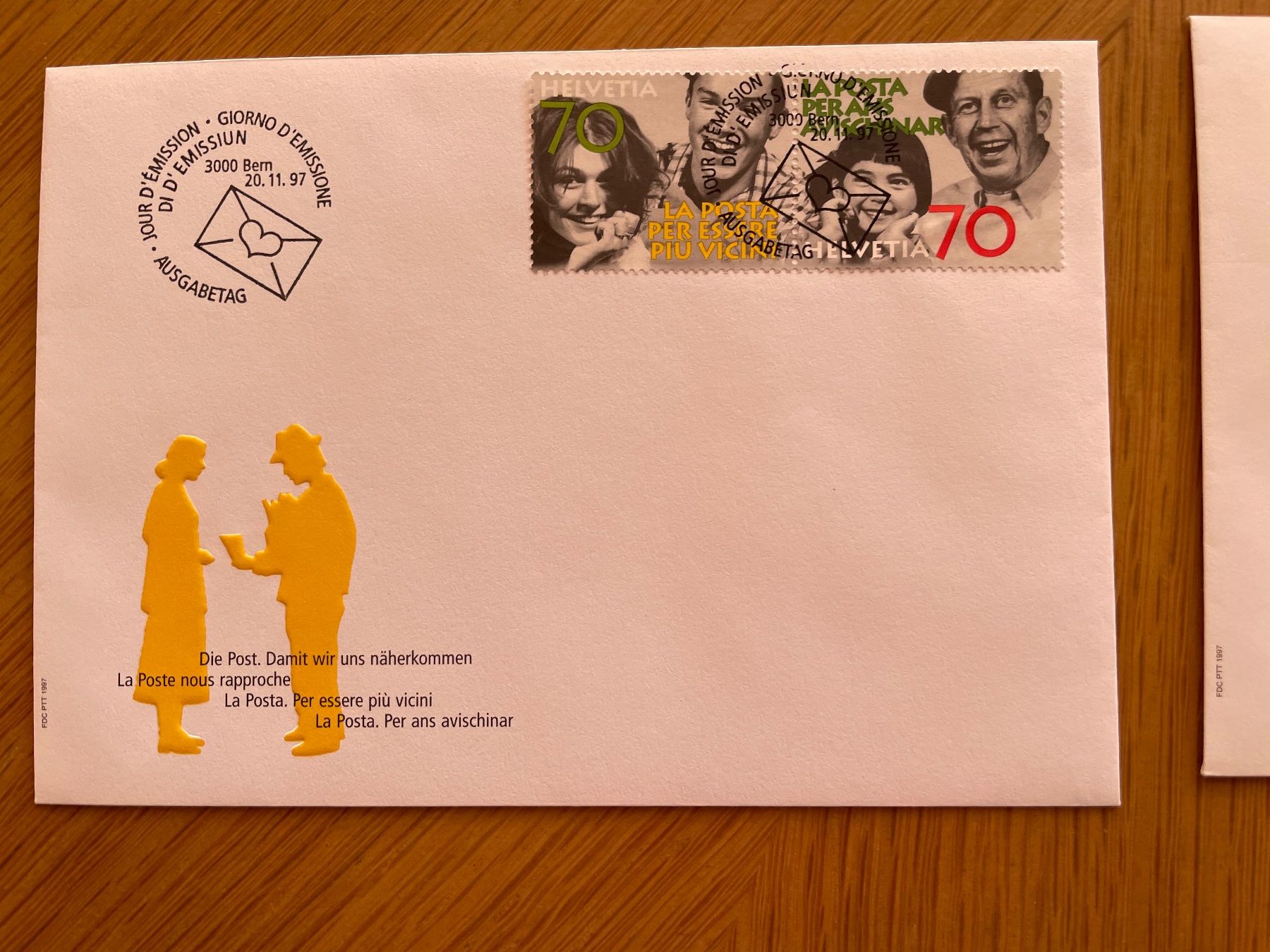 Tous les timbres: 4 doc. différents, oblitérations pleines – D'occasion à Sonceboz-Sombeval par Comment2 3
