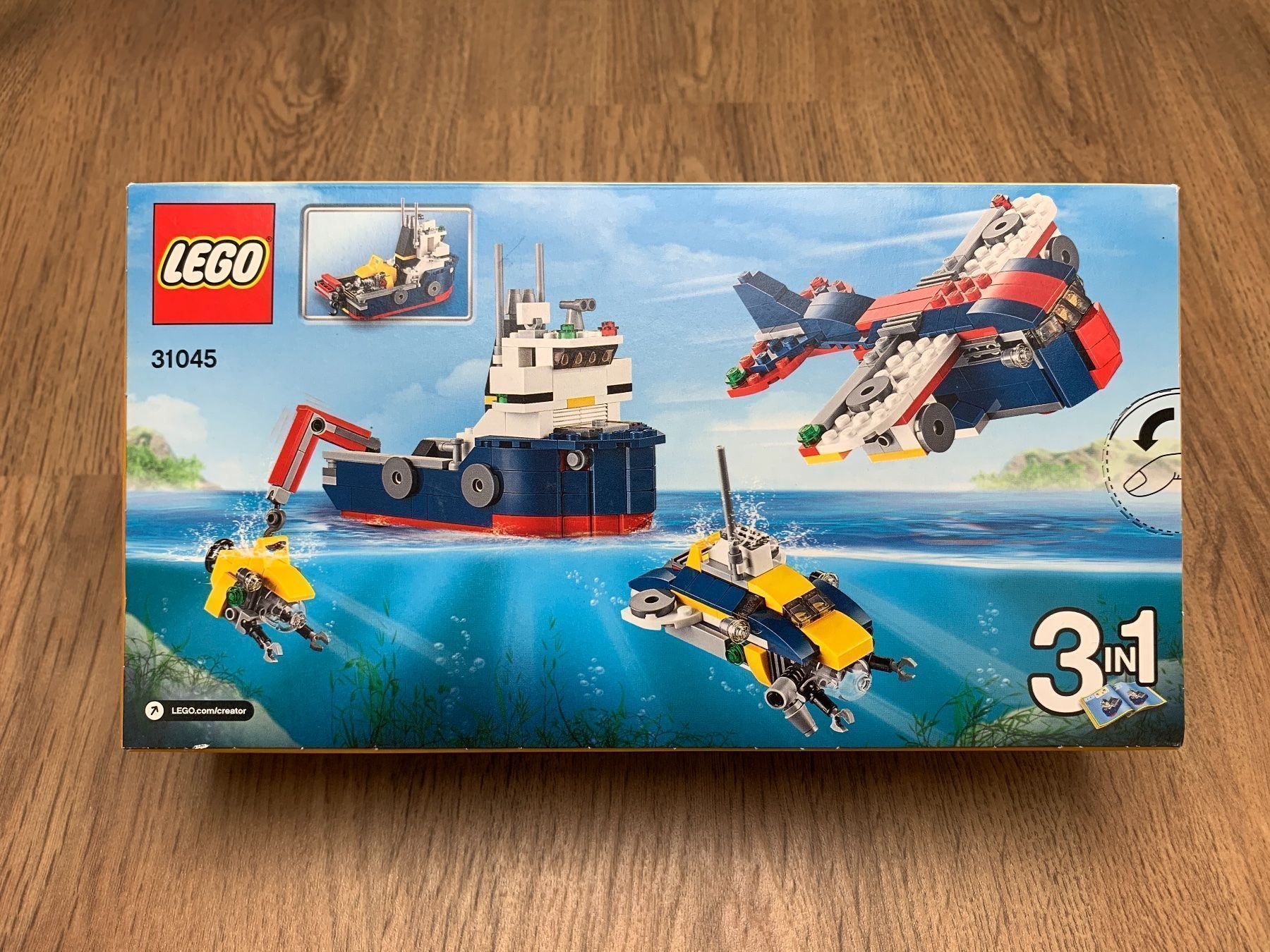 Lego Giocattoli: Lego set 31045 Erforscher der Meere – Nuovo e nell'imballaggio originale da Hallau venduto da R.R.91 1