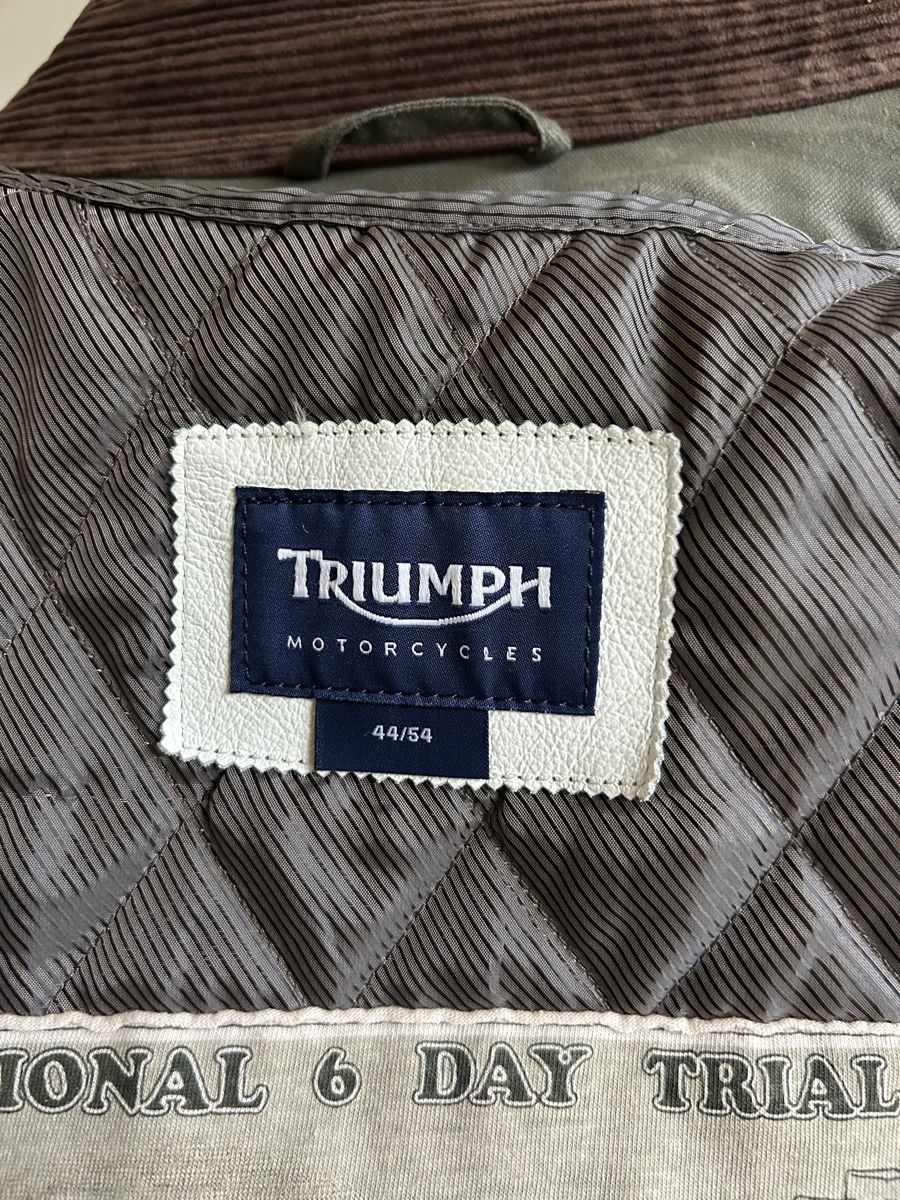 Triumph Giacche: TRIUMPH MOTORRADJACKE M/L – Usato da Bern venduto da nonine21 3
