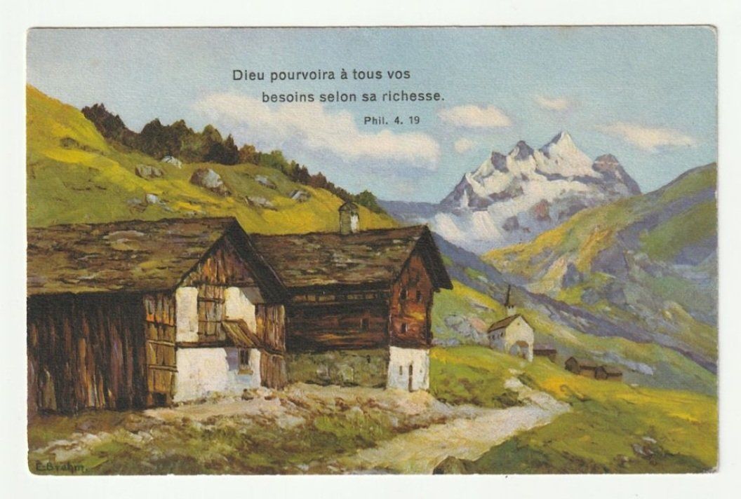 Cartes postales: Postkarte 1938 Ländersteg Chalet, Bern – D'occasion à St. Gallen par Ricardo_Deals