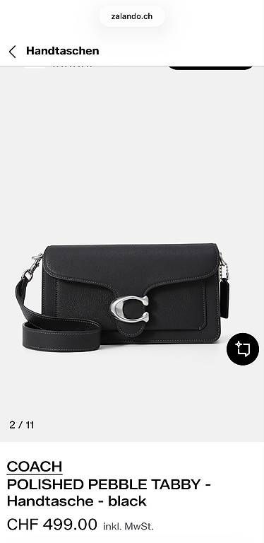 Coach Borse da donna: COACH TABBY 26 NEU Schwarz – Nuovo e nell'imballaggio originale da Goldach venduto da Con_w7b
