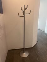Garderobenständer Metall Silber 8 Haken gebraucht