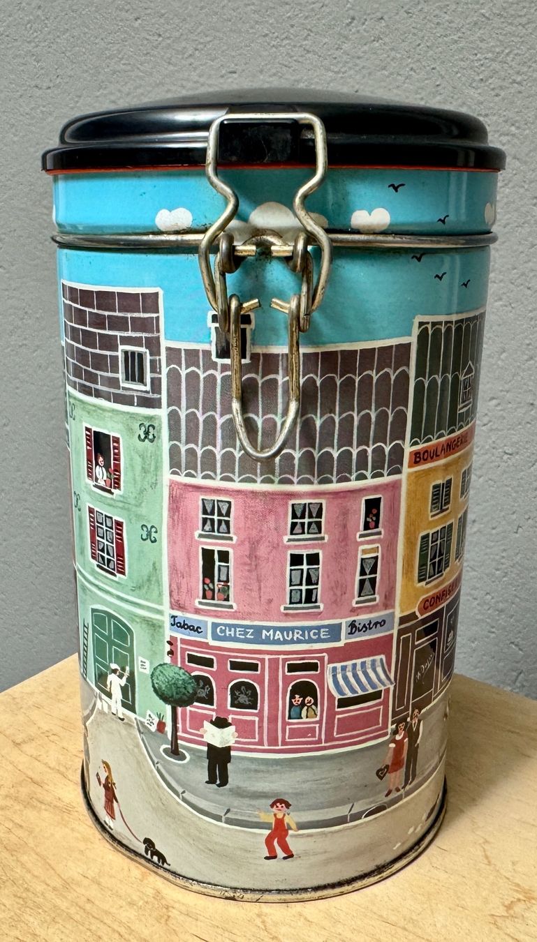 Sonstiges für Haushalt & Wohnen: HERMET Vorratsdose, Kaffeedose, Blechdose vintage – Gebraucht aus Rothrist von Luckywinner 6