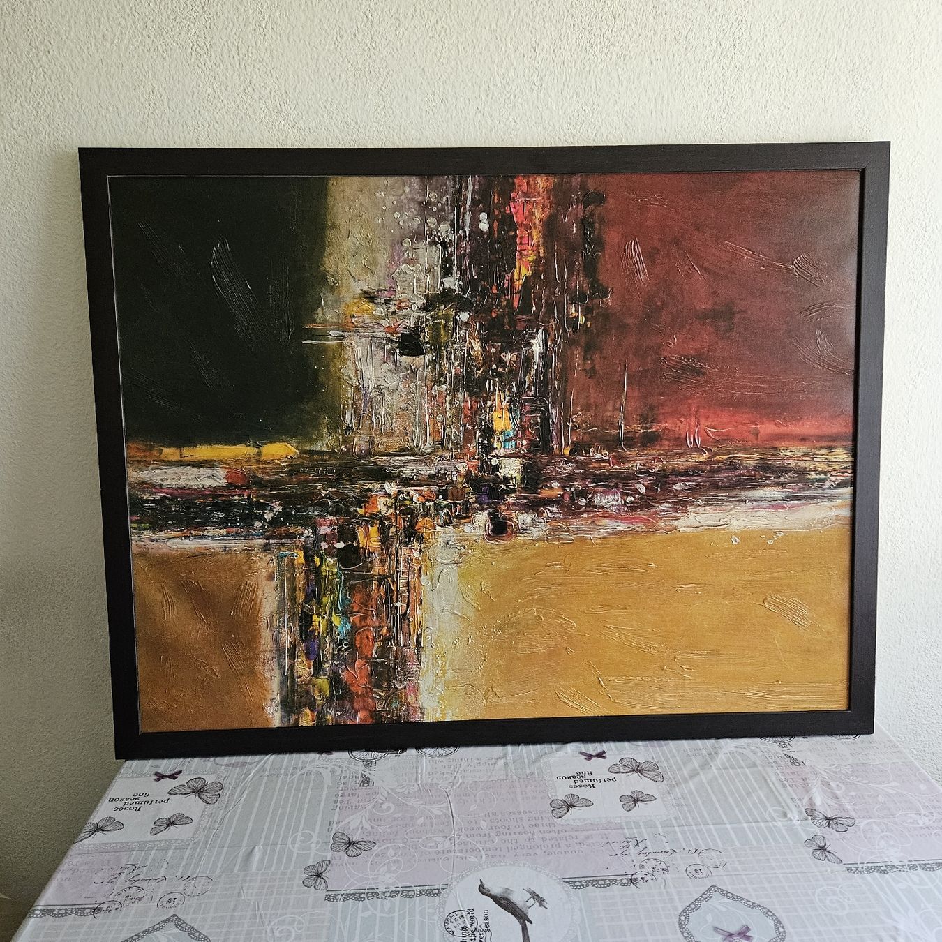 Dipinti: Öl Bild Gespachtelt Moderne Kunst – Usato da Thun venduto da Engel114 8