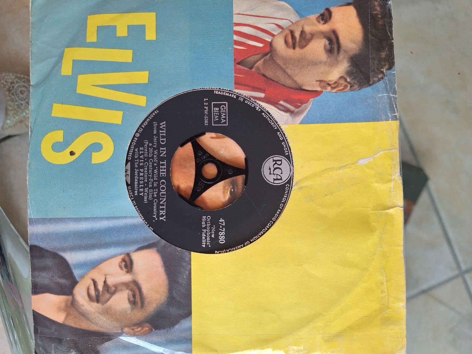 Schallplatten: 4 Elvis Presley Single Platten 60 iger Jahre – Gebraucht aus Rheinfelden von Cleopatra2000 6
