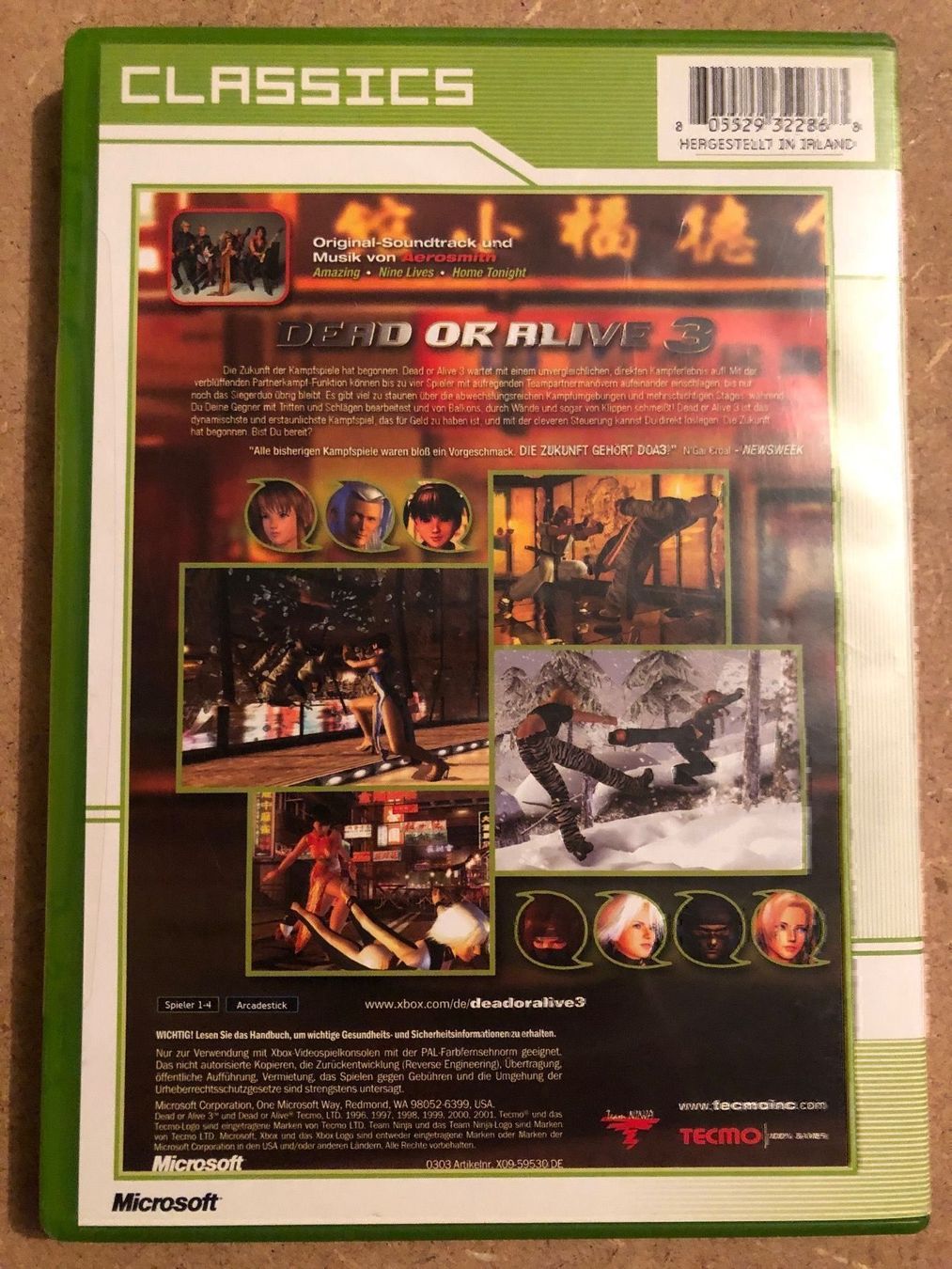 Giochi: Dead or Alive 3 für Xbox – Usato da Kestenholz venduto da Mad18 1