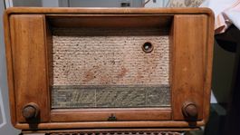 Antiker Radio Siemens Albis 445 D für Bastler oder Deko