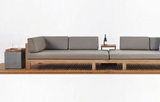 Divani: Sofa Lounge Couch Gartensofa Ecksofa Outdoorsofa Teakholz – Nuovo e nell'imballaggio originale da Daisendorf venduto da Wohn-Kult 4