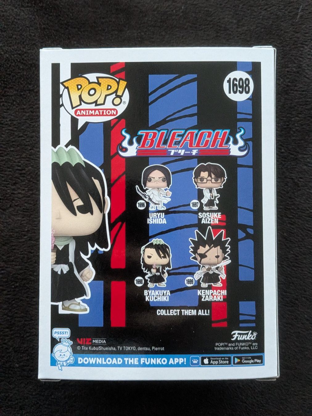 Funko Statuette: Funko Pop! Bleach - Byakuya Kuchiki #1698 – Nuovo e nell'imballaggio originale da Obfelden venduto da RCO85 2