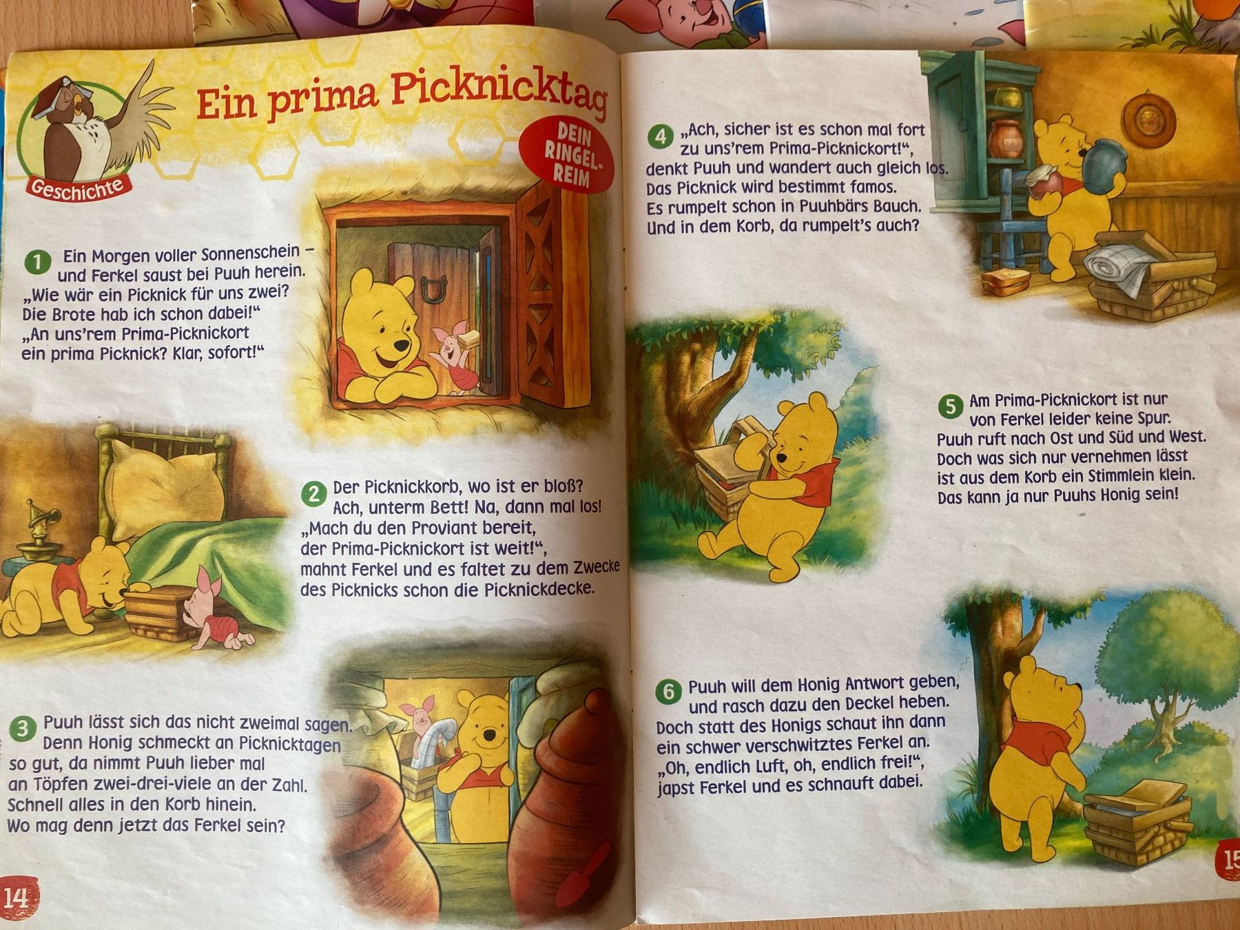 Riviste & Magazine: 8 Hefte Winnie Puuh – Usato da Lütisburg venduto da wiesenpippau 4