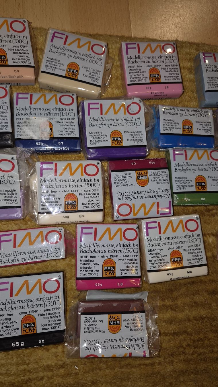Modelliermasse: Fimo Modelliermasse Set diverse Farben  – Neu (gemäss Beschreibung) aus Kölliken von MissesBossTop1 2
