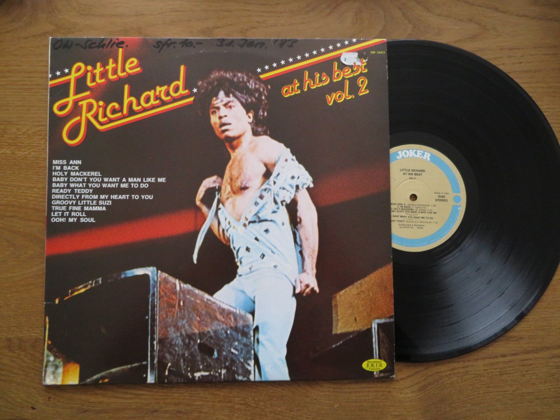 Dischi in vinile: LITTLE RICHARD AT HIS BEST VOL 2 – Usato da Zürich venduto da max_cp5f