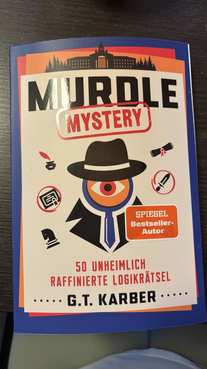 Bücher: Murdle Rätselbuch – Neu (gemäss Beschreibung) aus Roggwil BE von R..