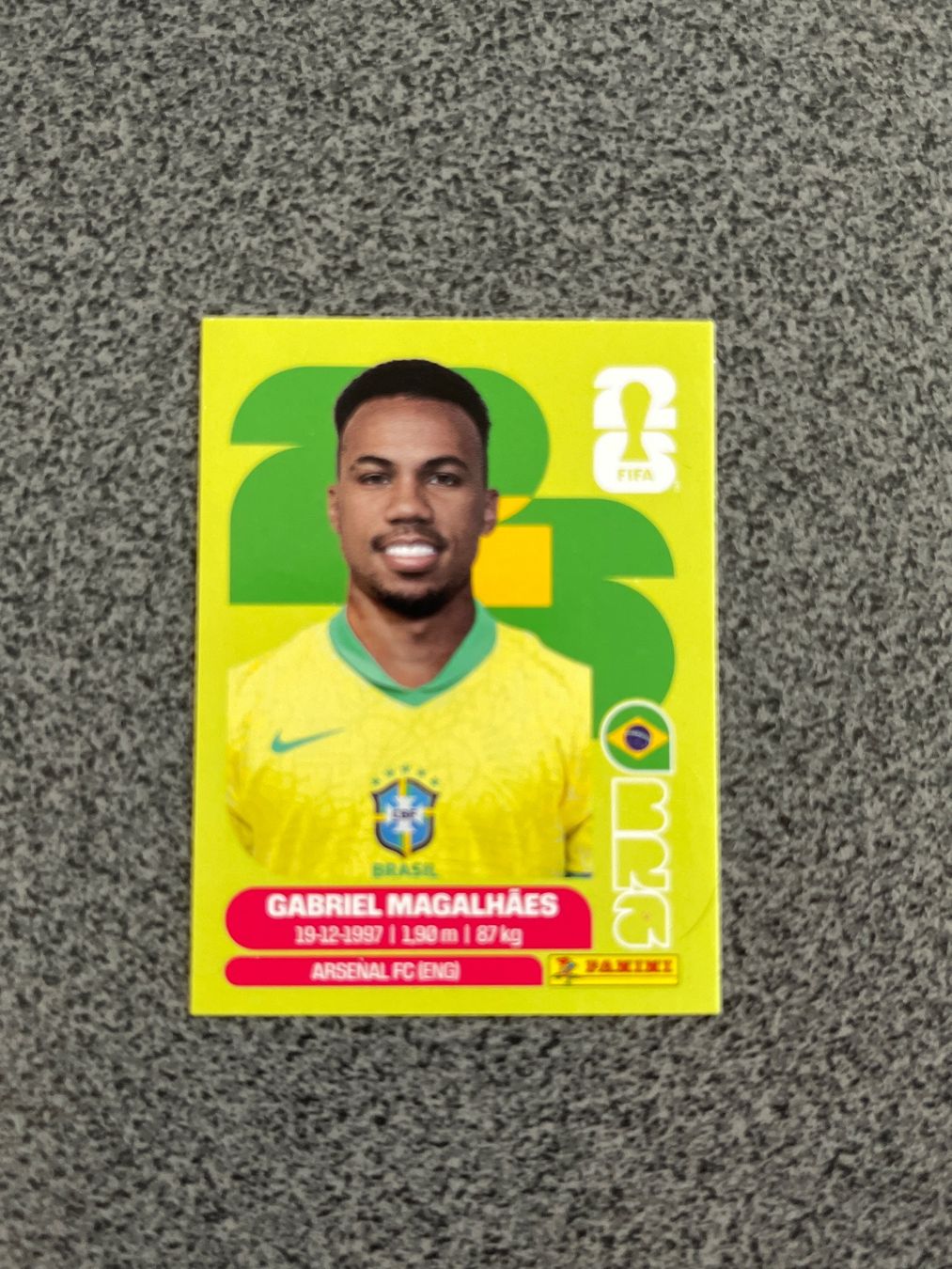 Panini Carte collezionabili: FIFA WM26 Sticker Gabriel Magalhaes – Nuovo (secondo la descrizione) da Au ZH venduto da Paninifieber26
