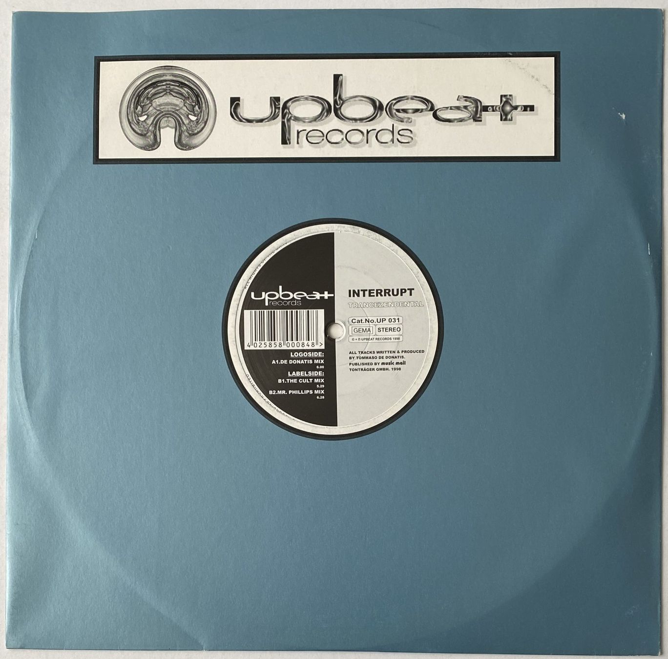 Dischi in vinile: Interrupt, Trancezendental (Trance) – Nuovo (secondo la descrizione) da Flums venduto da Empe1