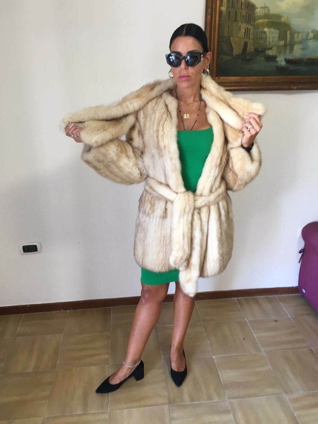 Jacken: Neue Zobel Pelzjacke mit Schal , – Neu (gemäss Beschreibung) aus Obergösgen von crystalfox 1