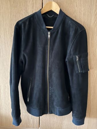 Veste Selected Homme en peau de chèvre, taille M/L