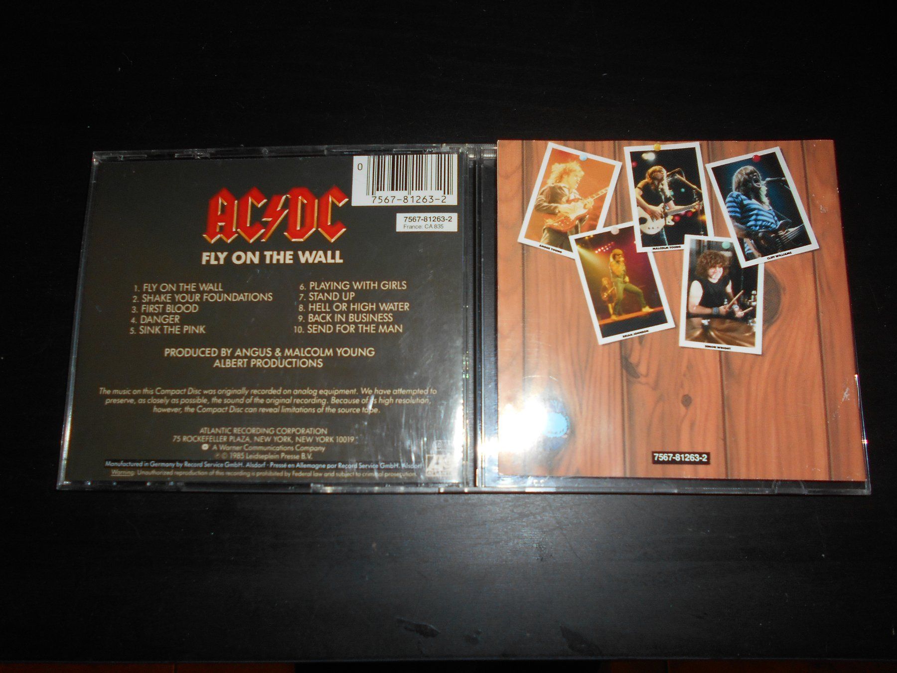 CDs: AC/DC – Fly On The Wall / 1985 – Gebraucht aus Aarberg von witchhunter01 1