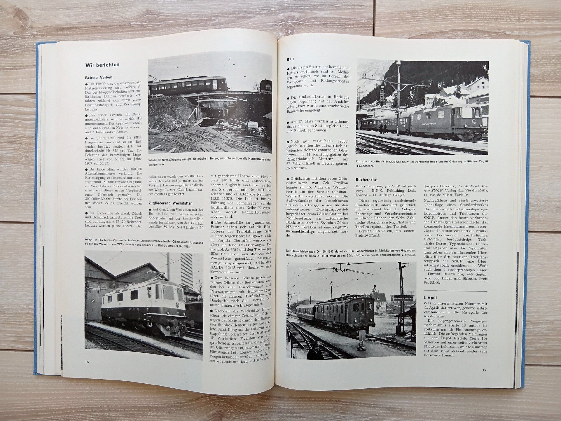 Livres: SBB Nachrichtenblatt 1969 – D'occasion à Birrwil par dirtyoldtown 5