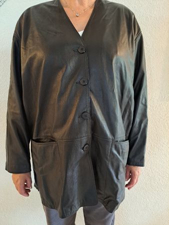 Leder-Kurzmantel ca. Grösse 44