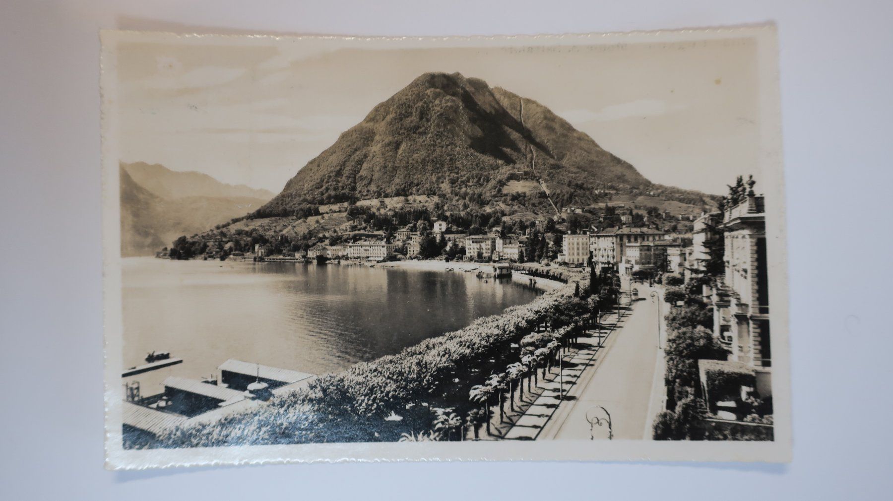 Ansichtskarten: Lugano Monte S. Salvatore – Gebraucht aus Cormoret von Pascalll2001 1