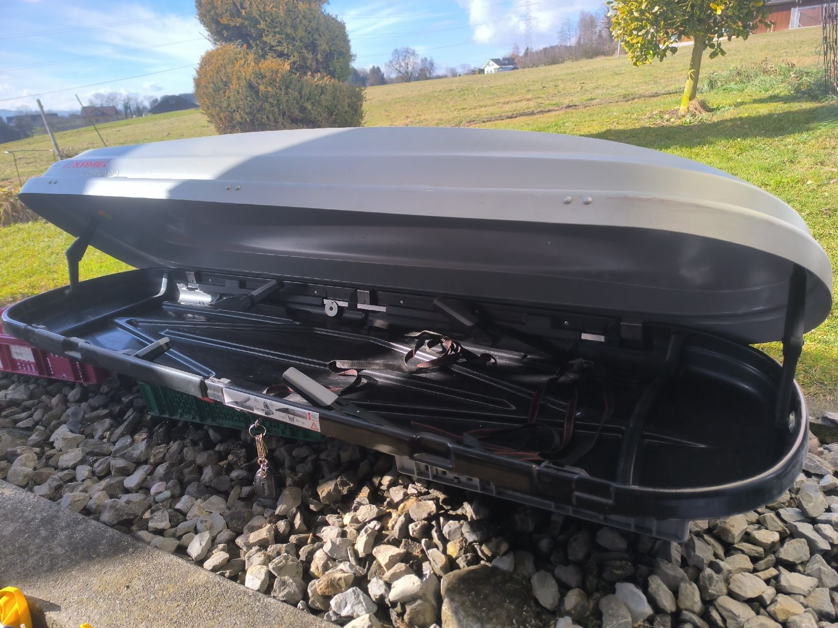Box da tetto: KAMEI Corvara 310 Dachbox – Usato da Rain venduto da st12 6
