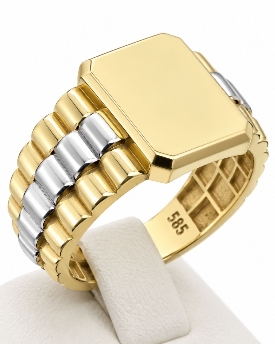 Anelli: 585/14 Karat Gold Ring NEU – Nuovo e nell'imballaggio originale da Murg venduto da MTGold 5