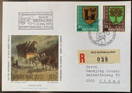 Tag der Briefmarke Originalkarte 1978 BERNOBA