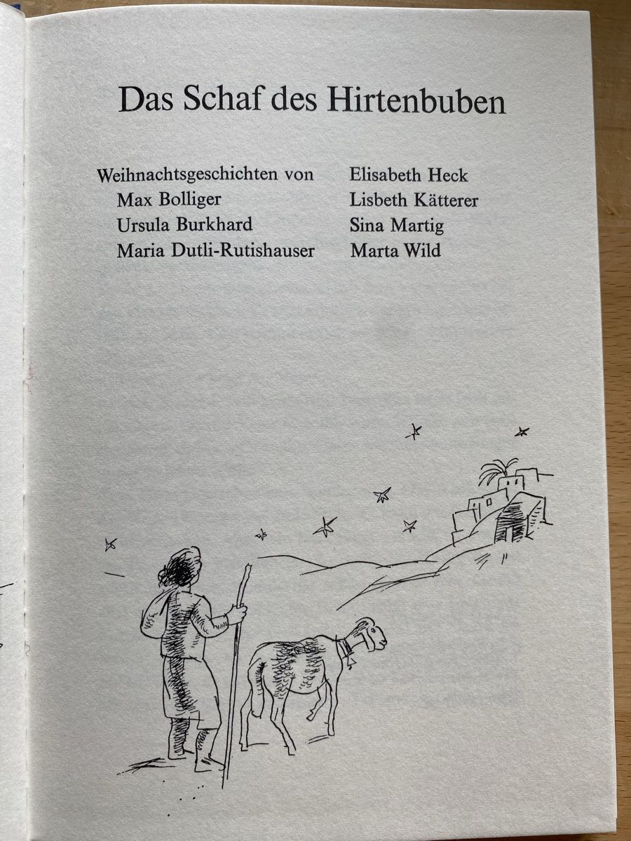 Libri: Das Schaf des Hirtenbuben / eine Weihnachtsgeschichte – Usato da Schwarzenburg venduto da Michellu 4