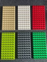 Lego Grundplatten Set, 6 Stück, 6 x 12 Noppes