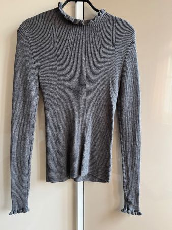 Esprit Strickpullover XS mit Wolle, Grau - Top Zustand!