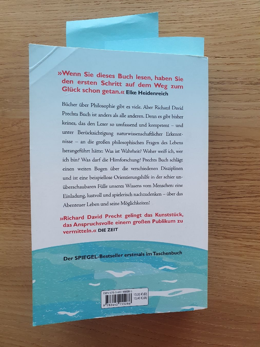 Libri: Richard David Precht: Wer bin ich? – Usato da Moosseedorf venduto da Sonnenschein.. 5