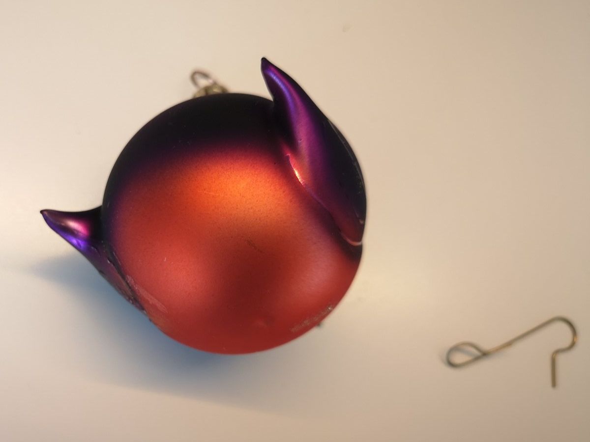 Tutte le decorazioni: Einzigartiger Weihnachtsbaumschmuck Vogel in rot-blau – Usato da Liestal venduto da Gitterli01 3