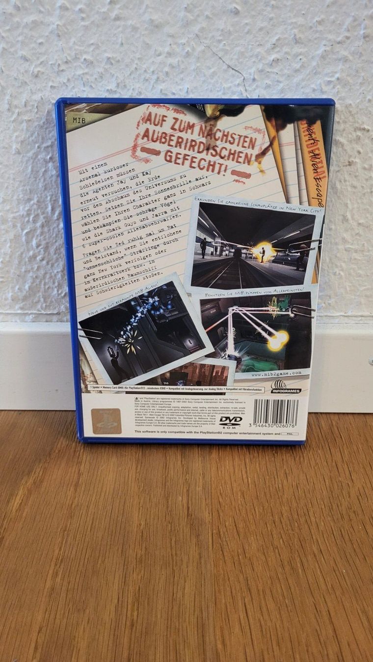 Sony Jeux: PS2 - Men in Black 2 Alien Escape – D'occasion à Münsingen par DigitaleSpielecke 1