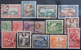 Guyana British Lot mit alten Werten Lot II