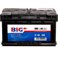 BIG Autobatterie 12V 80Ah