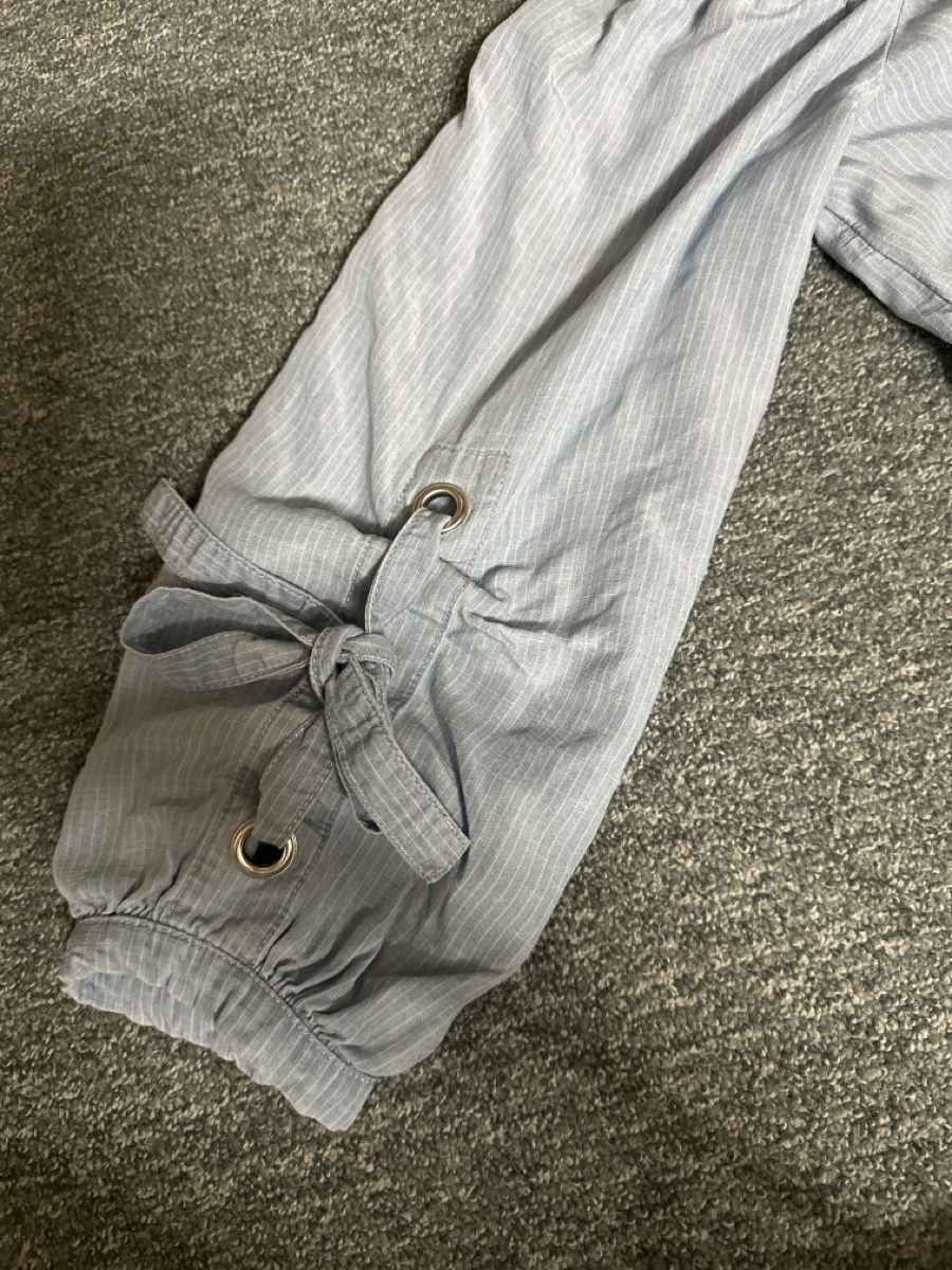 Esprit Kleider: Damen Kleid  hellblau gestreift Gr L Esprit  – Neu (gemäss Beschreibung) aus Baltschieder von YmroBe 1