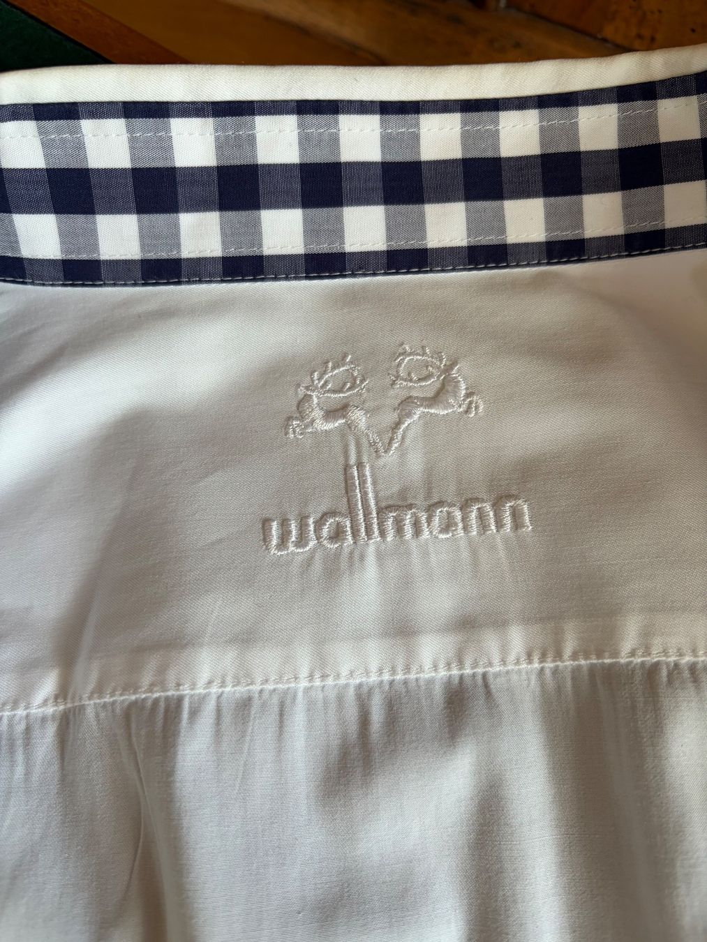 Camicie: WALLMANN Hemd MADE IN AUSTRIA  Gr. 45 Zustand: Neu – Nuovo (secondo la descrizione) da Interlaken venduto da Bona55 5