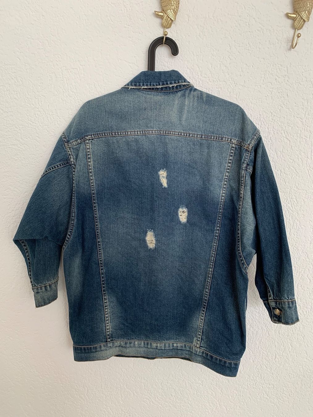 Mango Giacche: Mango Jeans Jacke oversized destroyed Look Gr. S – Nuovo (secondo la descrizione) da Fislisbach venduto da KolibriSecondhand 5