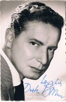 Dieter Borsche 1909-82 Autogramm Vintage Foto 9x14cm
