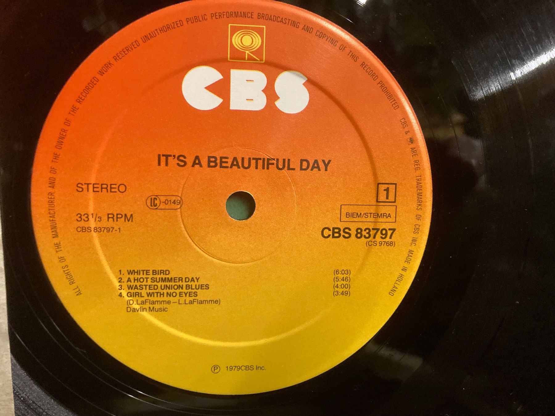 Dischi in vinile: It's A Beautiful Day - Lp – Usato da zürich venduto da papalapa 3