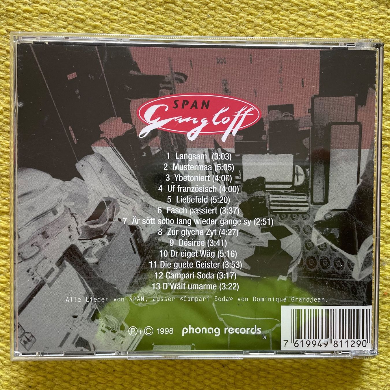 CDs: SPAN-GANGLOFF – Gebraucht aus Rorschacherberg von CD-Roli 1