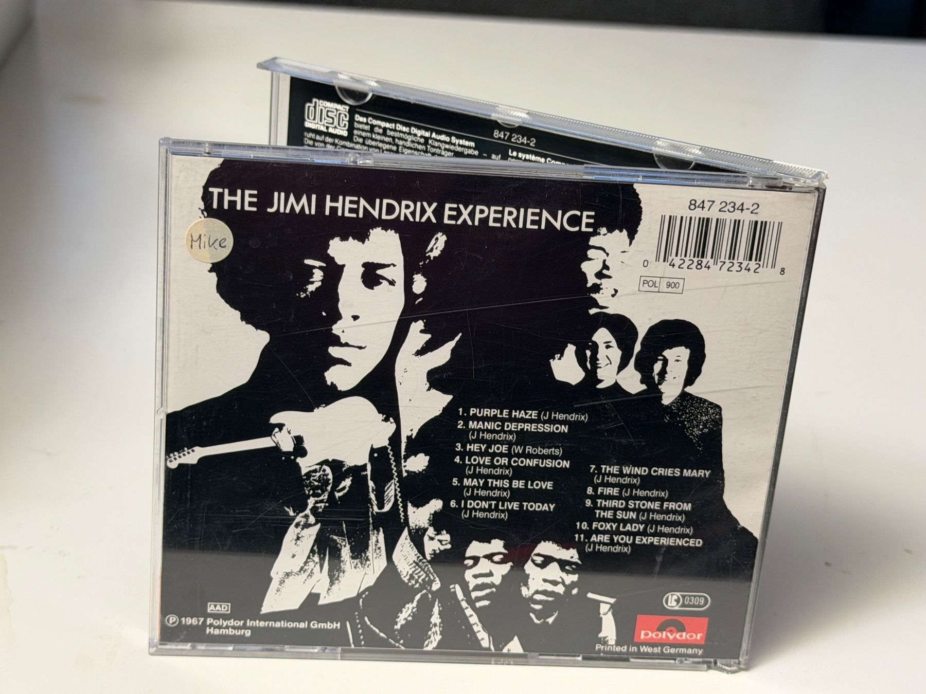 CD: The Jimi Hendrix Experience - Are You Experienced - HB21C – Usato da Küsnacht ZH venduto da Jazztilldawn 1
