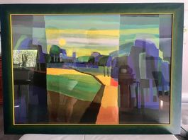 Tableau sous verre 