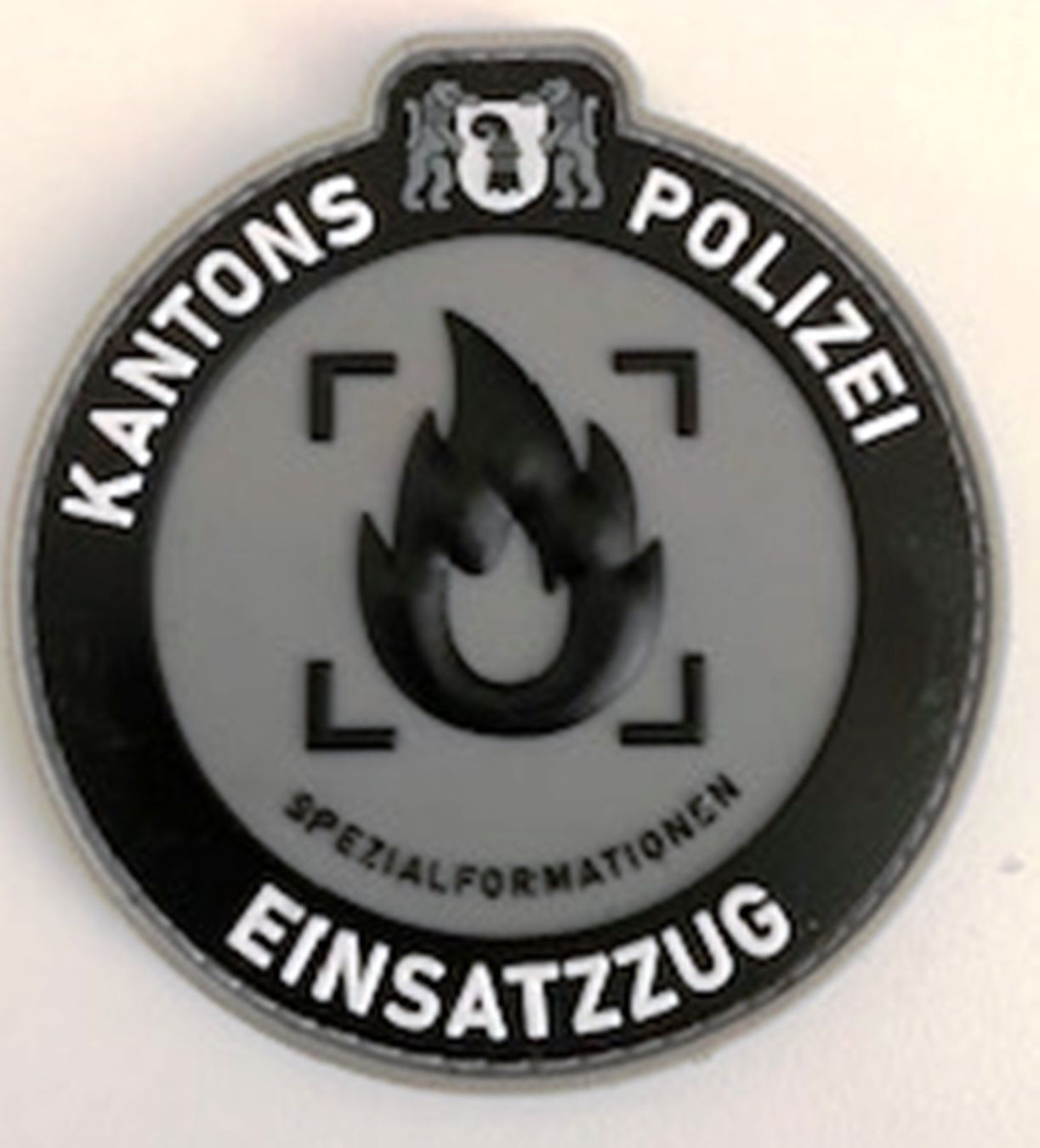 Swiss Placchette & Badge: Kantons Polizei Patch - Sondereinheit - Einsatzzug Klett. – Nuovo e nell'imballaggio originale da Emmenbrücke venduto da F.ingl-1947