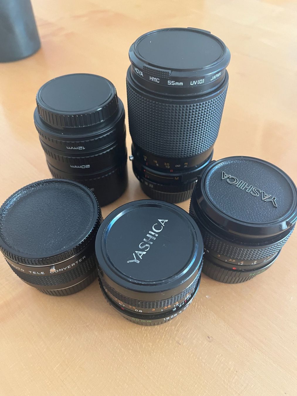 Yashica Objectifs: versch. Objektive zu Yashica Kamera – D'occasion à Basel par wes_y8vx