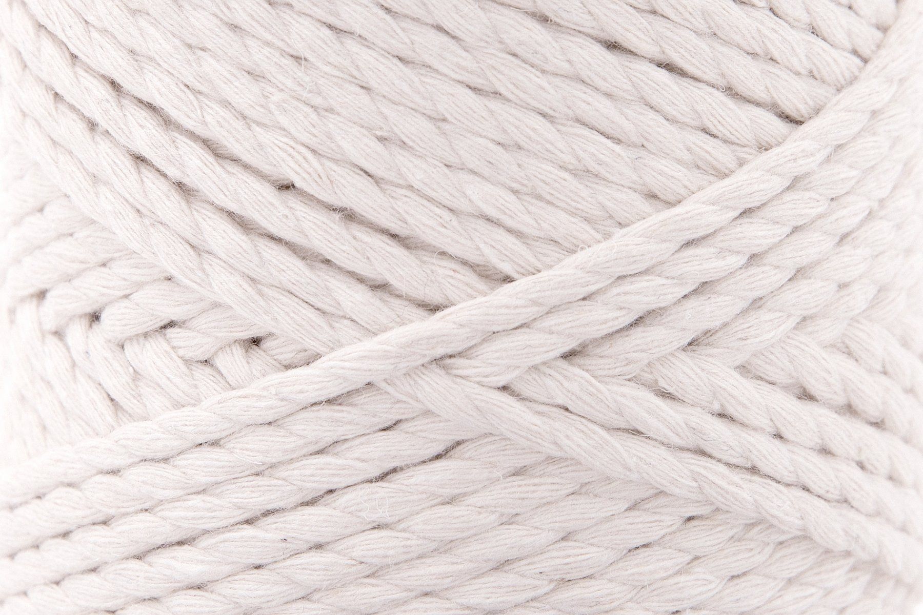 Wolle: Macramè 330g ca. 95 m garn konen weiss 1 basteln – Neu und originalverpackt aus Buchs SG von Billikatze5
