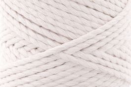 Macramè 330g ca. 95 m garn konen weiss 1 basteln