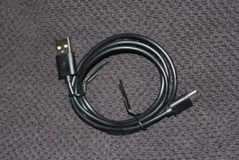 schwarz USB-C Ladekabel Datenkabel für Apple iPhone 15
