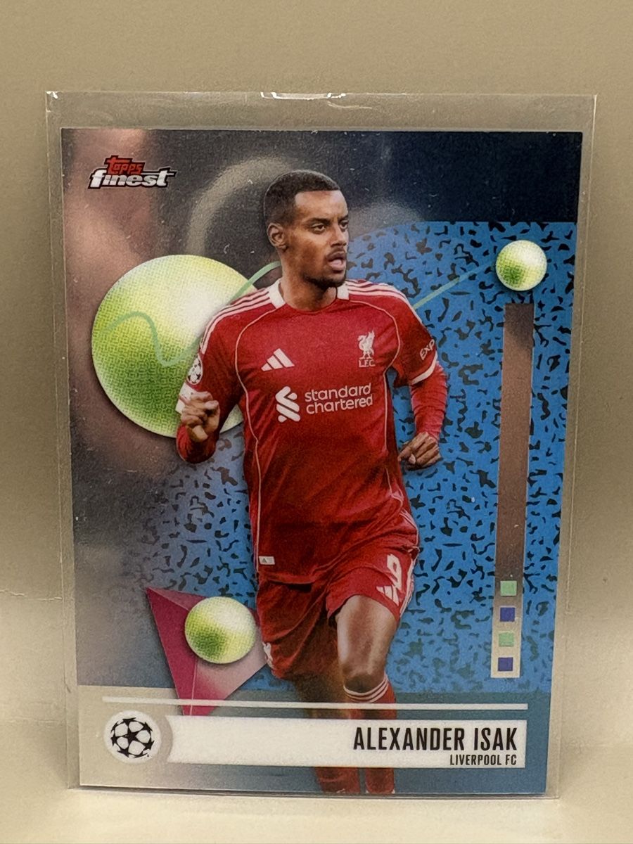 Topps Carte collezionabili: Topps Finest - Alexander Isak – Nuovo (secondo la descrizione) da Oberbuchsiten venduto da Bananefrappe93
